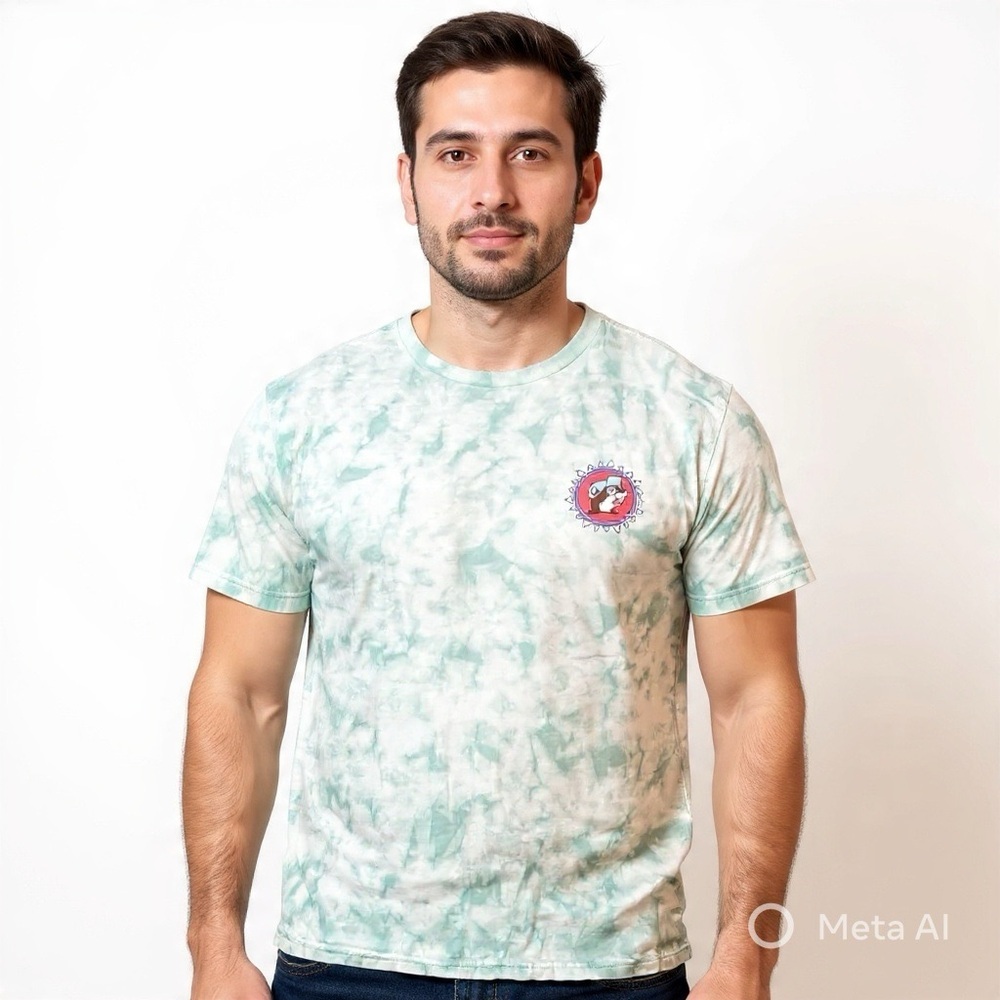 Buc-ee’s Tie Dye Graphic Tee Green Size L 1982 Nostalgia